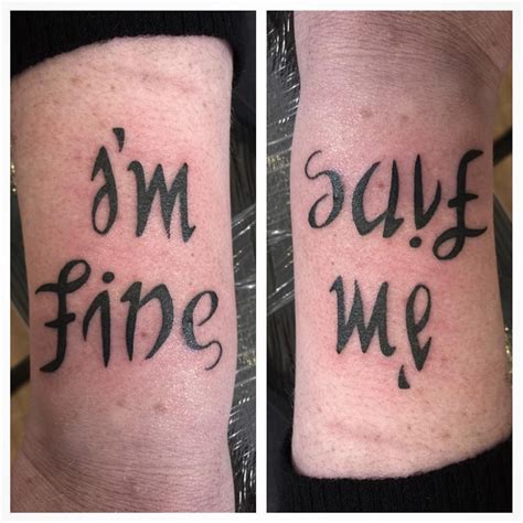 Im Fine Save Me Elements Tattoo Cool Tattoos Tattoos