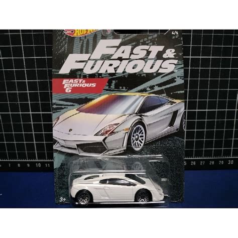 Hot Wheels 風火輪 玩命關頭6 藍寶堅尼 Gallardo LP560 4 象牙白塗裝 蝦皮購物