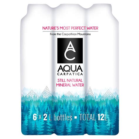 Aqua Carpatica Still Natural Mineral Water Low Sodium And Nitrates