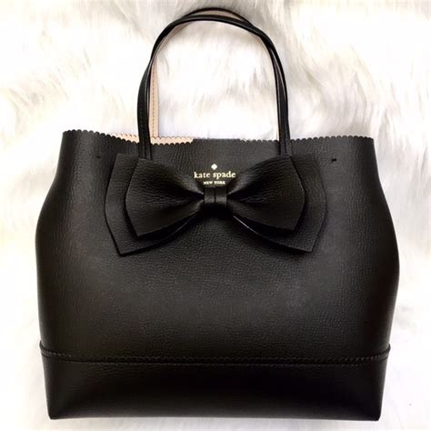 Kate Spade Bags Kate Spade Bow Vanderbilt Giorgia Black Purse