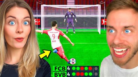 Bundesliga Elfmeter Showdown Fabi Vs Leni Youtube