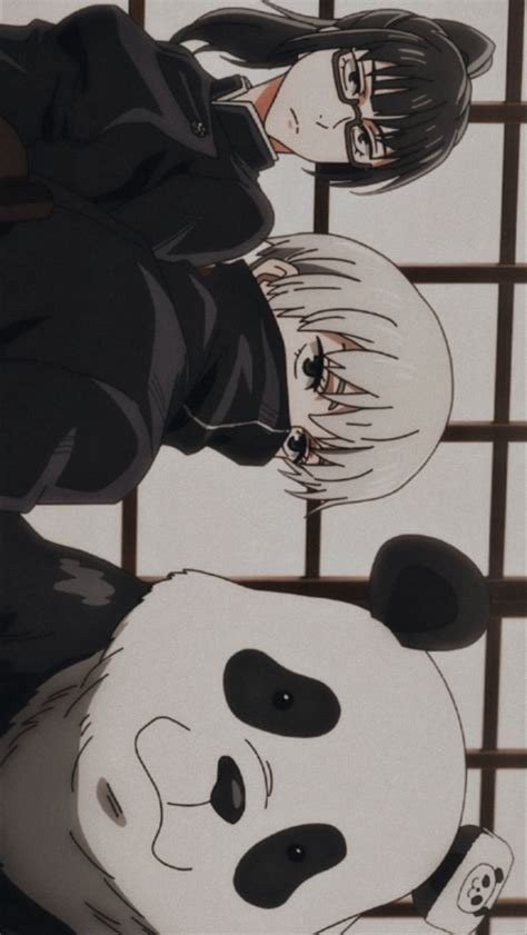 〢maki Inumaki Panda Hazlx Karakter Animasi Animasi