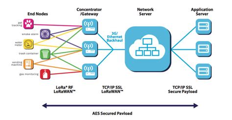 LoRa Architecture - LoRaWAN Tutorial