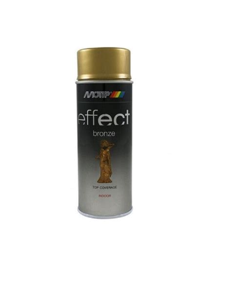 Motip Dupli Deco Effect Bronze Lacquer Gold Paint Spray 400ml