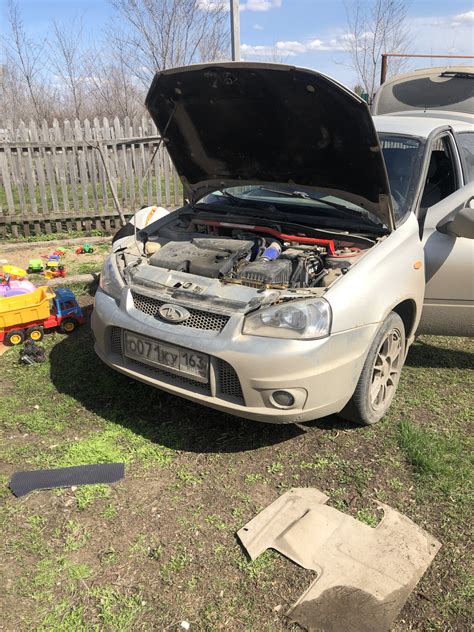 Замена масла — Lada Калина универсал, 1,4 л, 2008 года | расходники ...