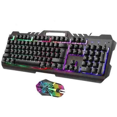 Limeide T Keys Wired Gaming Backlit Computer Manipulator Keyboard