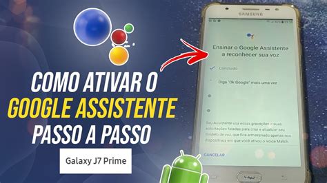 Samsung J Prime Como Ativar O Google Assistente Youtube