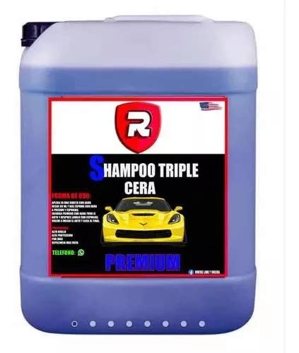 Shampoo Espumoso Triple Cera Lt Meses Sin Inter S