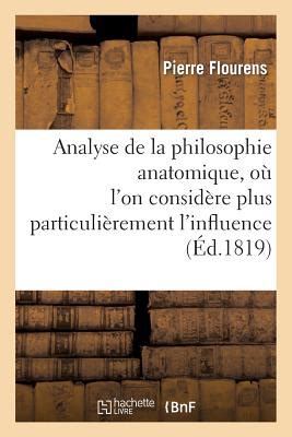 Analyse De La Philosophie Anatomique O L On Consid Re Plus Particuli