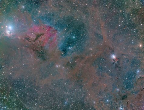 Dust In Perseus Ic 348 And Ngc 1333 Telescope Live