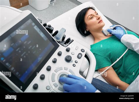 Ultrasound Diagnostics Of Endocrine System And Thyroid For Woman