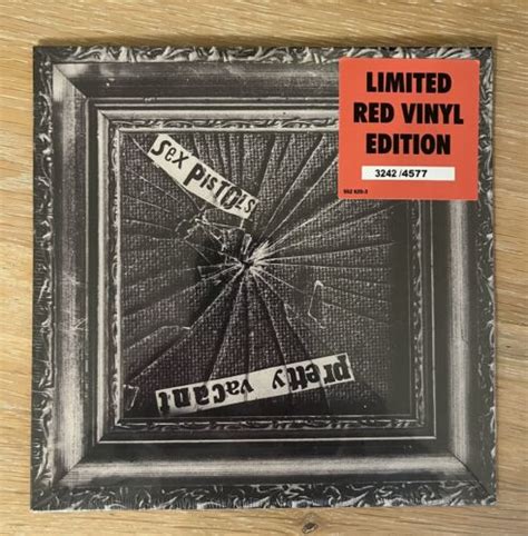 The Sex Pistols Pretty Vacant Ltd Edition Red Vinyl Reissue Sealed