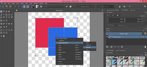 Krita Vector How To Create Vector In Krita With Features