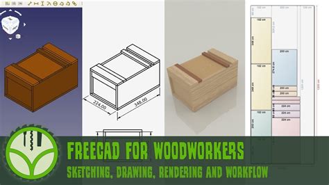 Woodworking With Freecad Youtube