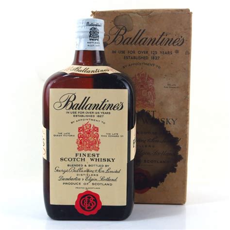 Ballantines Finest Scotch Whisky 1950s Whisky Auctioneer