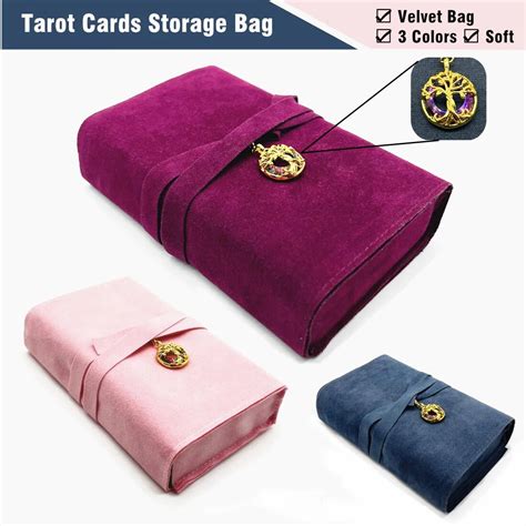 Sac De Rangement Pour Cartes Oracle Tarot En Poudre Grill En Velours