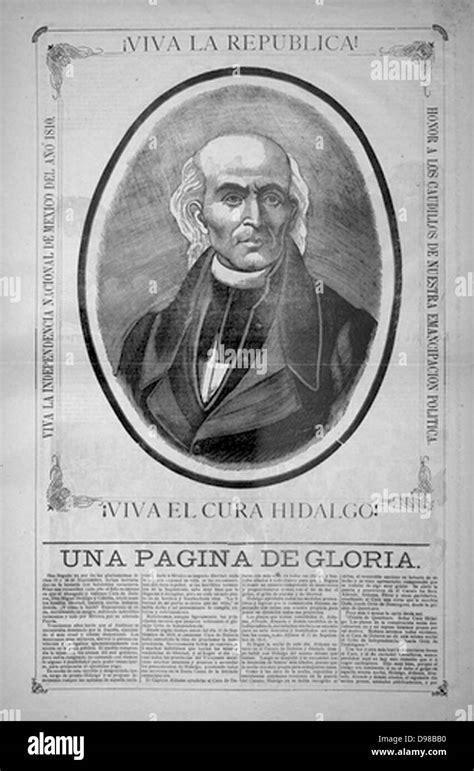 Father Miguel Hidalgo Y Costilla Rebellion