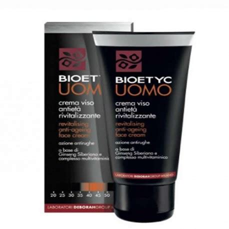 Bioetyc Uomo Creme Rosto Viso Anti Idade Revitalizante Ml