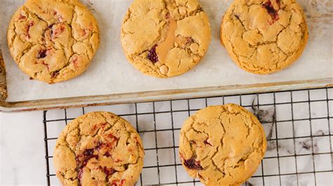 Stuffed Peanut Butter And Jelly Cookie Recipe Andys East Coast Kitchen