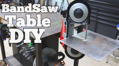 Portable Bandsaw Table DIY YouTube