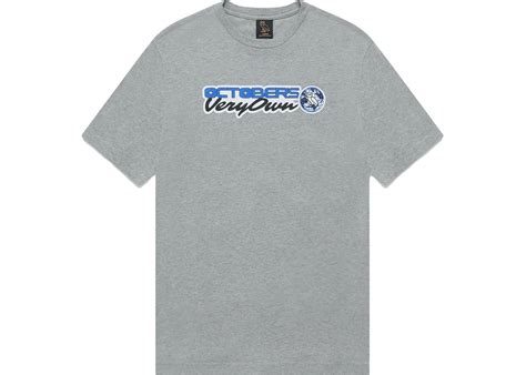 Ovo Speedway T Shirt Heather Grey Mens Ss21 Us