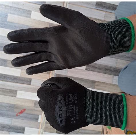 Jual Sarung Tangan Karet Palm Fit Glove COMET CG 805BK Shopee Indonesia