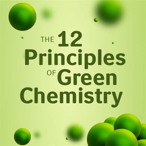 12 Principles Of Green Chemistry Novozymes