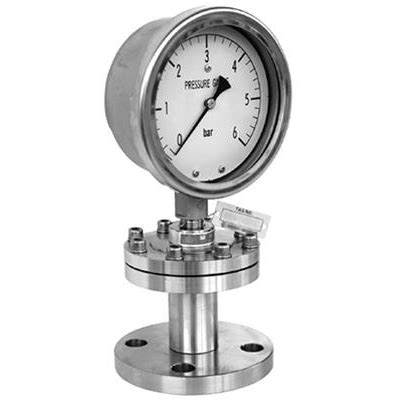 Stainless Steel Pressure Gauge Diaphragm Seal INDUSTRIAL VALVES