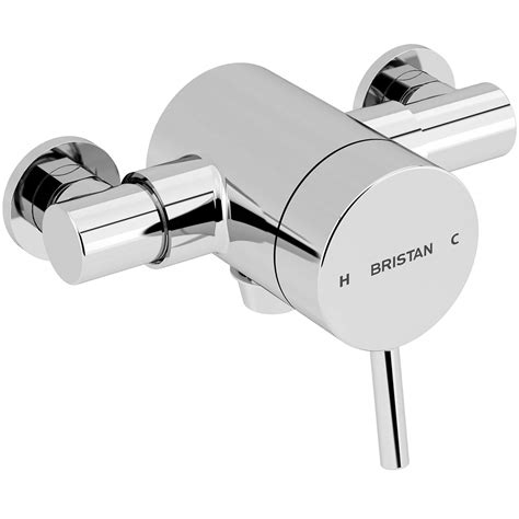 Bristan Prism Thermostatic Exposed Chrome Shower Valve