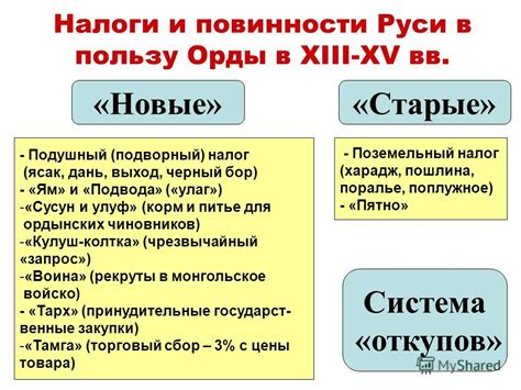 Презентация на тему: "Русь и Орда Влияние монголов на русскую ...