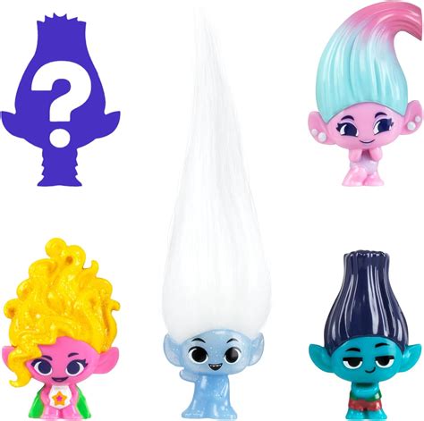 Trolls DreamWorks Band Together Mineez 5 Surprise Pack Styles May Vary