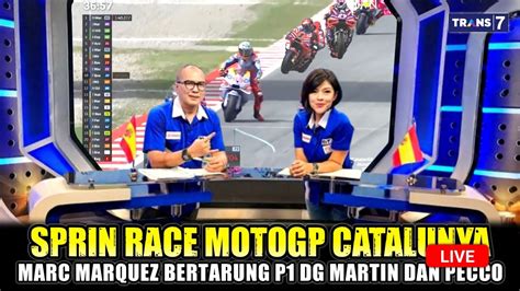 Berlangsung Race Dramatis Live Marc Podium Lomba Sprint Gp