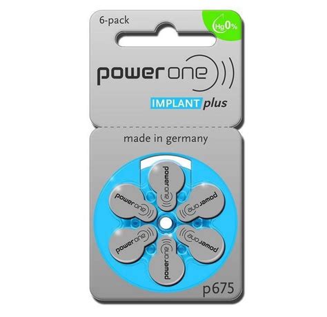 Power One By Varta Implant Gehoorapparaat Batterijen Bol