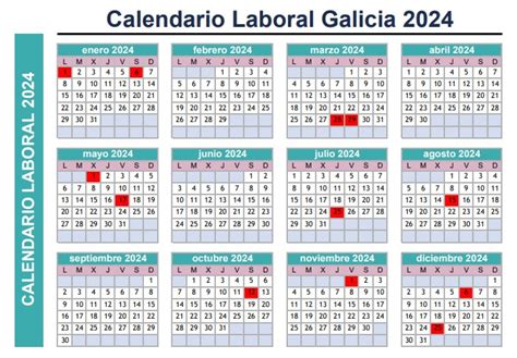 Calendario Laboral Galicia Ya Tenemos Los Festivos Locales De