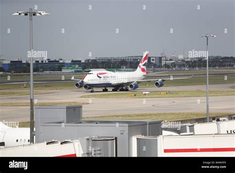 Planes On The Runway At Heathrow Airport The UK Has Surpassed The