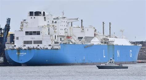 Crude Oil Daily Tanker Unloads LNG At Everett Terminal That Contains