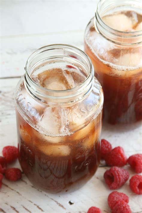 Best Homemade Raspberry Iced Tea A Farmgirls Kitchen