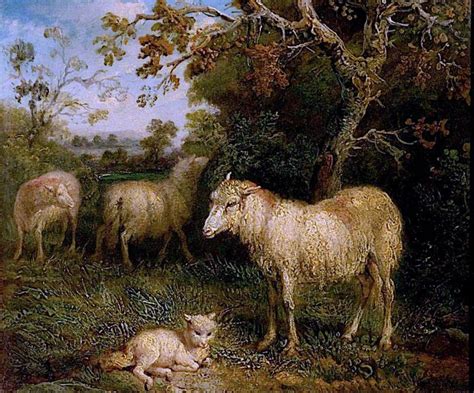 Landscape With Sheep Painting James Ward Oil Paintings