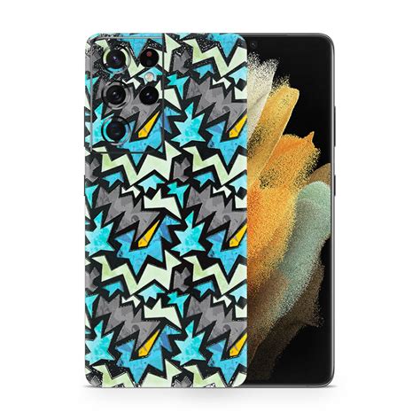 Galaxy S21 Ultra Graffiti Harmony 3D Skin WrapitSkin The Ultimate