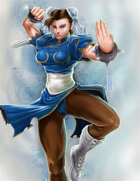 Chun-Li by CARFillustration on DeviantArt