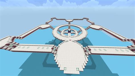 Sky Base Minecraft Map