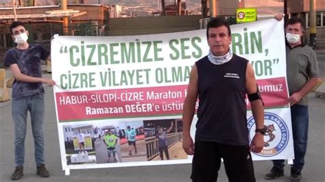 Spora dikkati çekmek için 50 kilometrelik yolu 6 saatte koştu Son Dakika