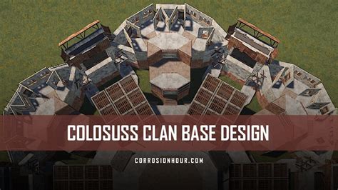 The Colossus Clan Base Design (2019) - Clan Base Designs