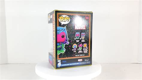 Funko Pop Marvel Wandavision Scarlet Witch Blacklight Video