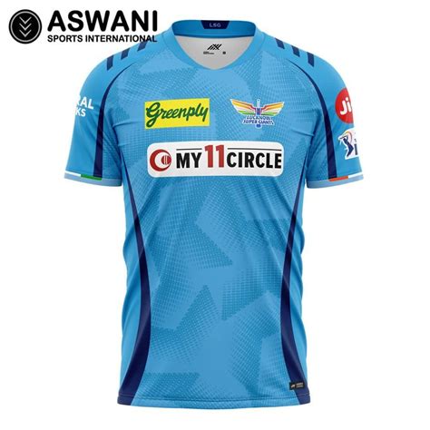 lucknow super giants training jersey lsg player edition shirt tata ipl