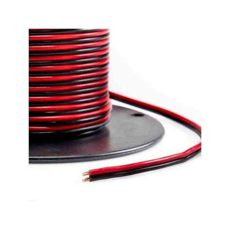 Cable Duplex Para Audio Calibre Rojo Negro X Por Metro