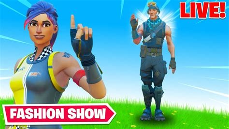 Fortnite Fashion Show Live Skin Contest Custom Matchmaking Solo Duo