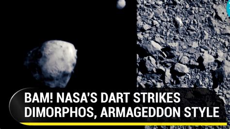 Nasas Dart Hits Asteroid Dimorphos First Planetary Defence Test