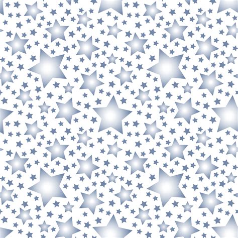 Seamless vector pattern with white stars on white background 27159544 ...