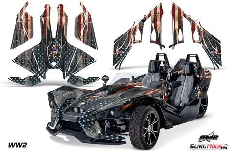 Polaris Slingshot Amr Full Graphics Kit